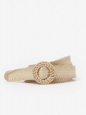 Mini Popie Grasscloth Belt